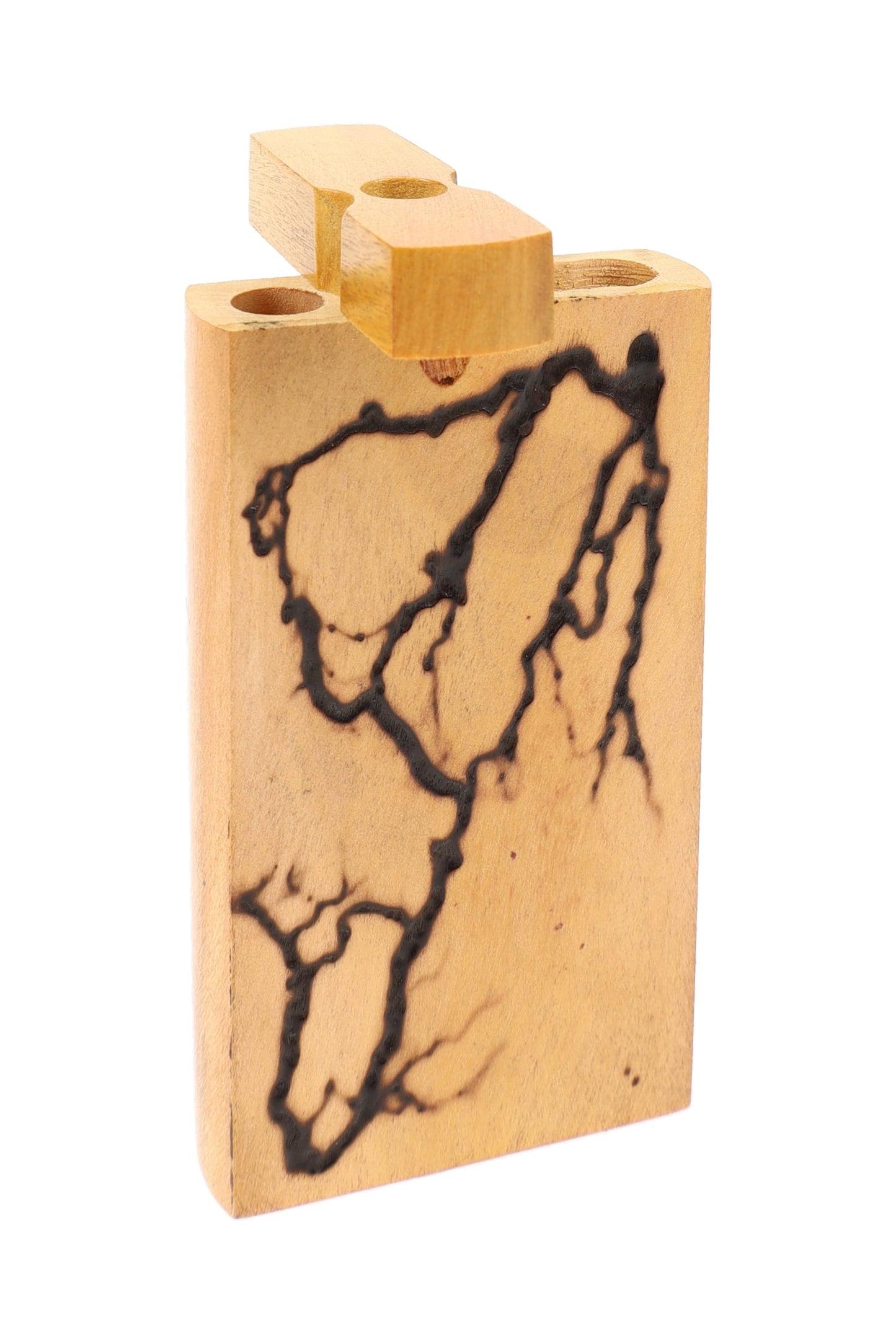 Wood Dugout “Lightning Grain” – Shocked Grain – 4″
