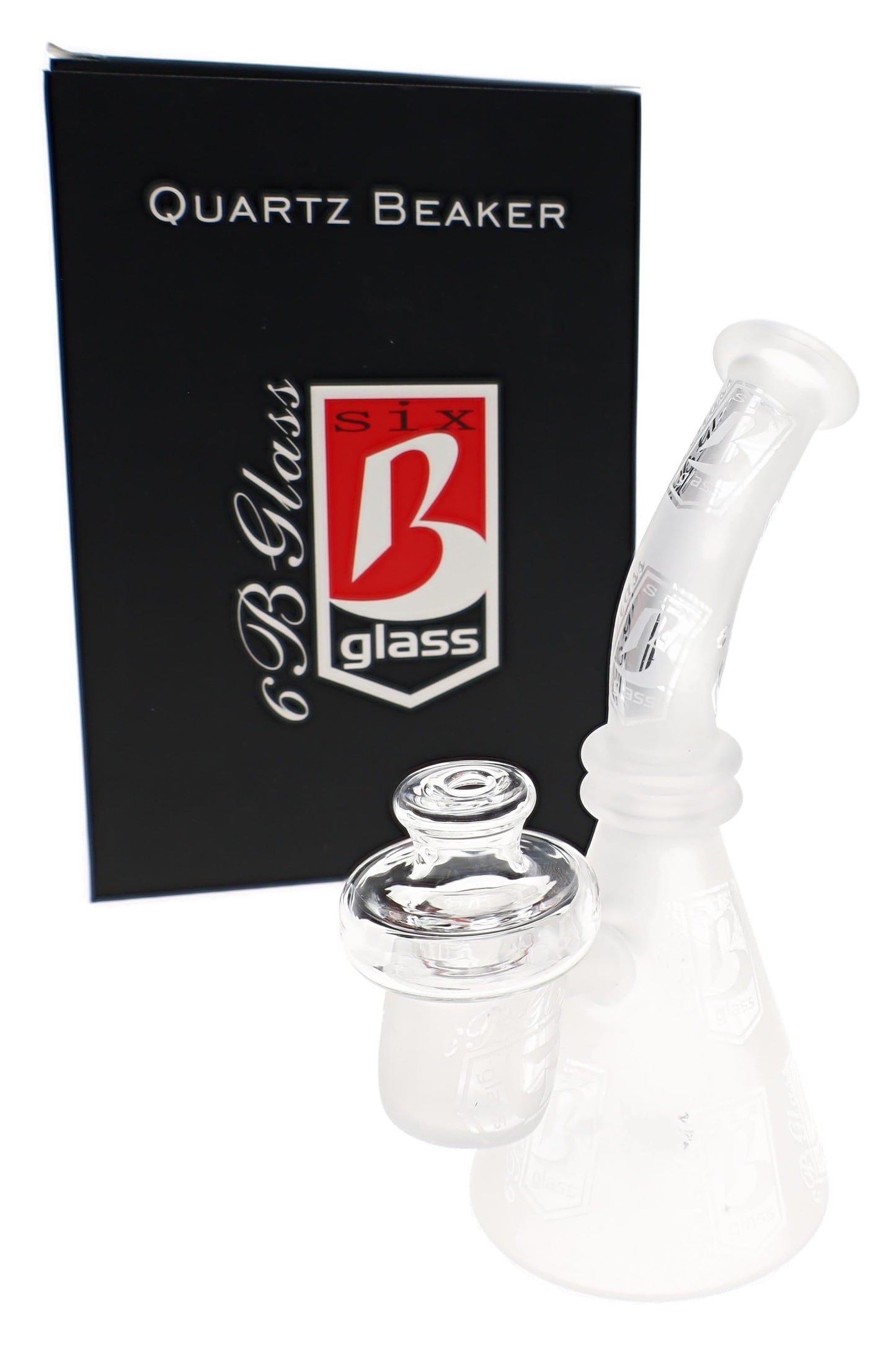 6B Glass Frosted Quartz Mini Dab Rig – 5″