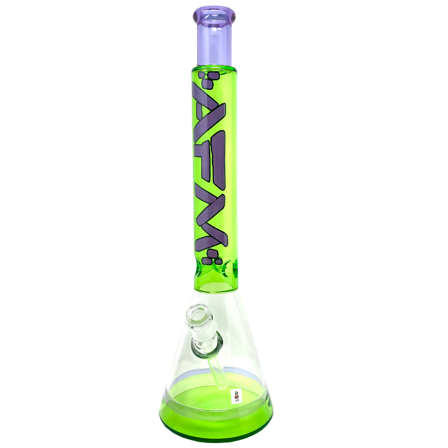 AFM Glass - Quasar Beaker Double Color - 18''