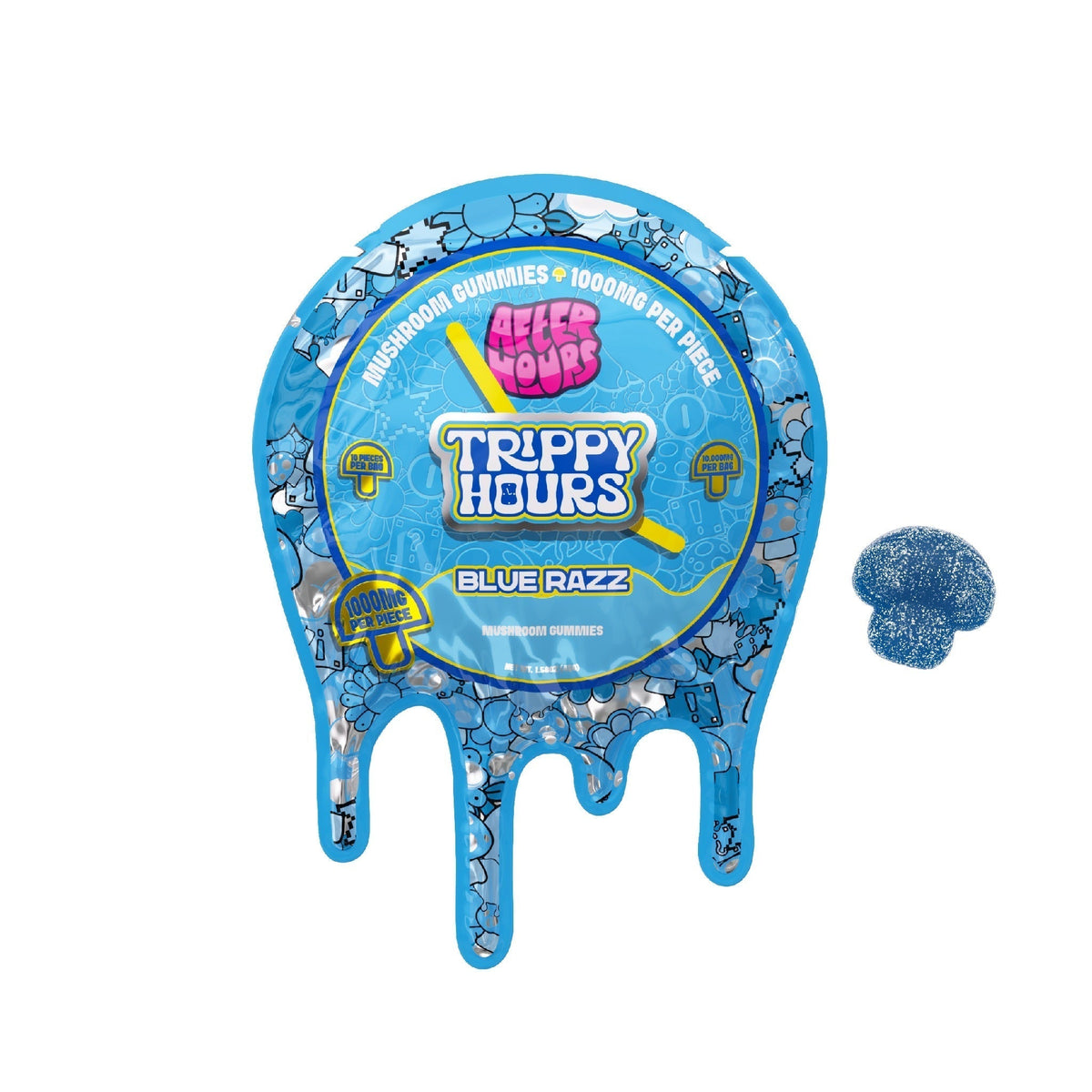 After Hours Trippy Hours Mushroom Gummies - 10,000mg