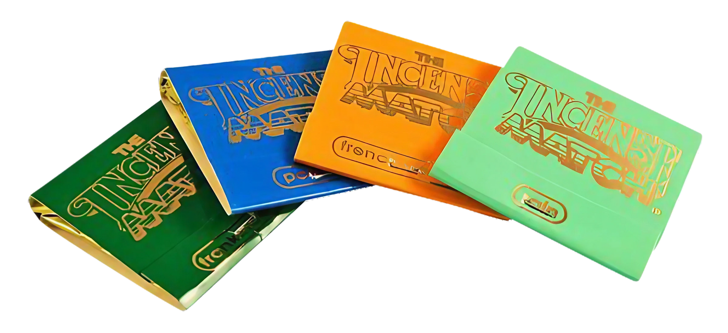 Assorted Scent Incense Matchbook - 50 Pack