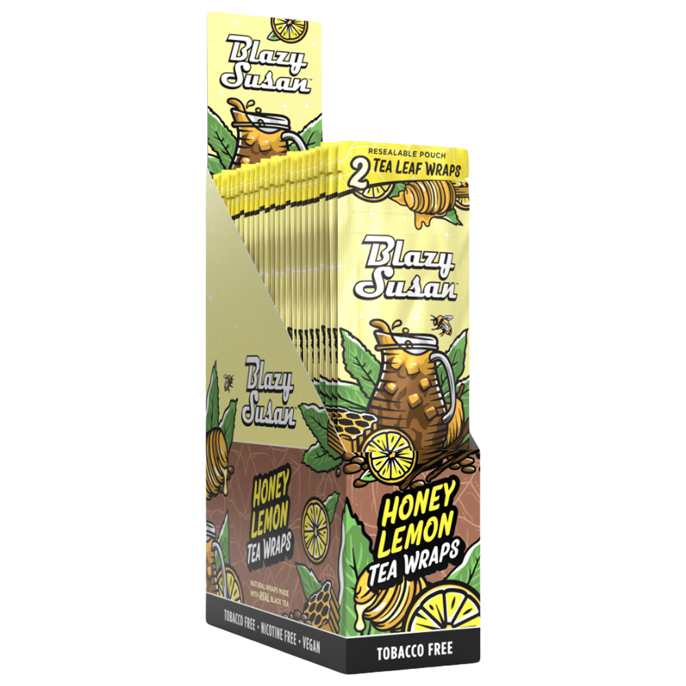 Blazy Susan Tea Leaf Wraps | 2pc | 25pk Display