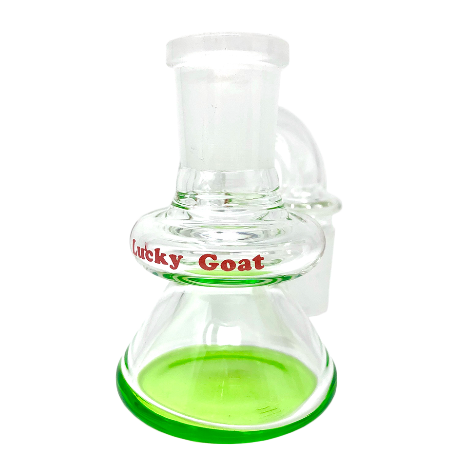 AFM Lucky Goat Color Glass 3″ Dry Ash Catcher