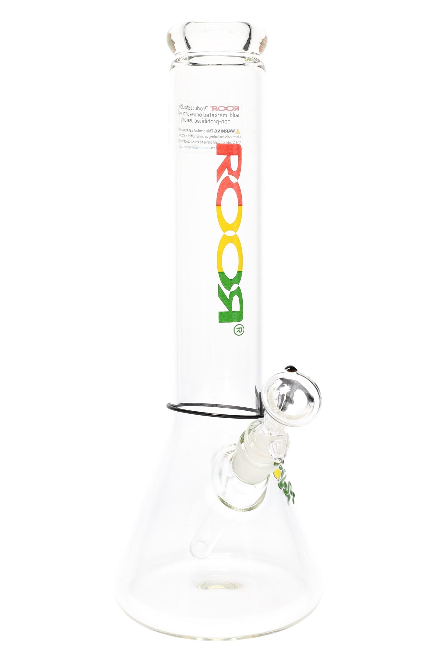 ROOR 14" Zeaker Beaker Water Pipe with Ice Pinch