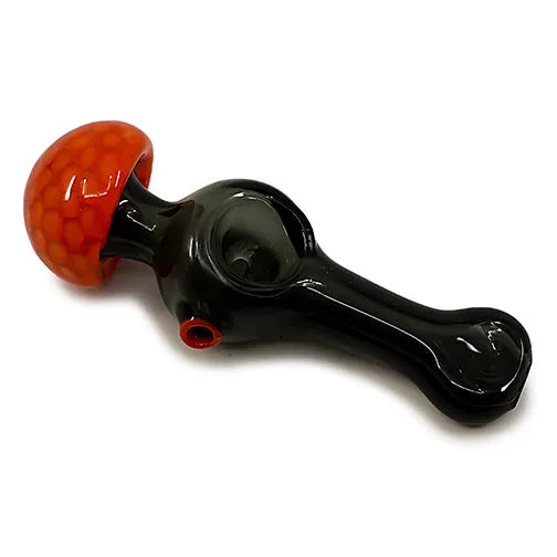 5" Mushroom Head Glass Hand Pipe