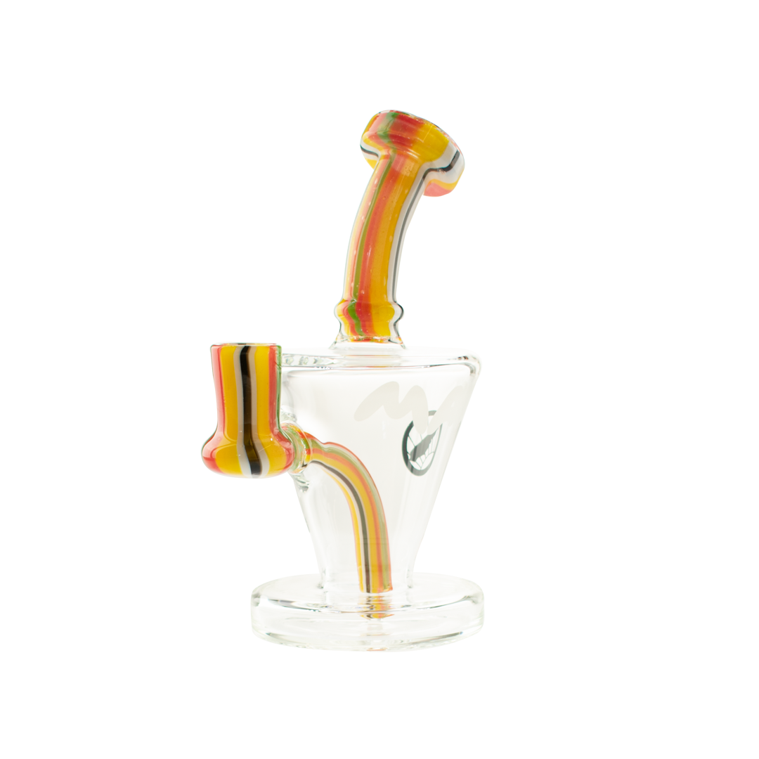 MAV Glass 8" Candy Cone Rig w/ 14mm Female Joint & 2-Hole Diffuser