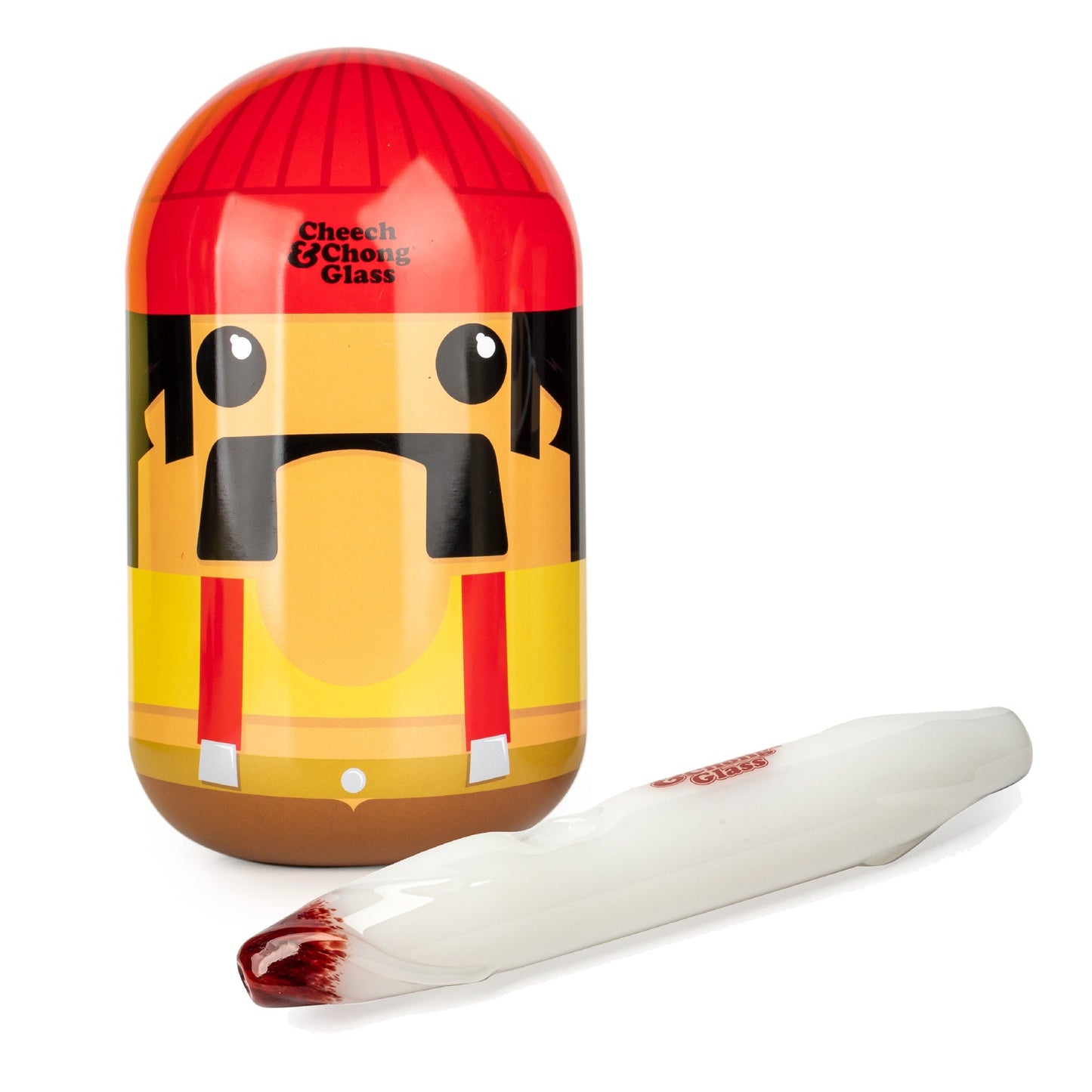 Cheech & Chong Glass Pipe - 6in
