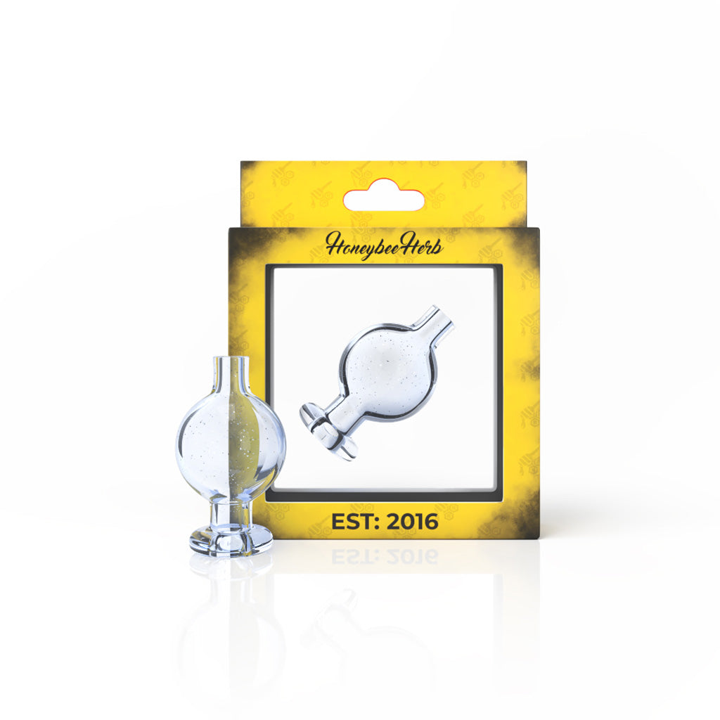 Honeybee Herb UV Reactive Classic Bubble Carb Cap with Color Options
