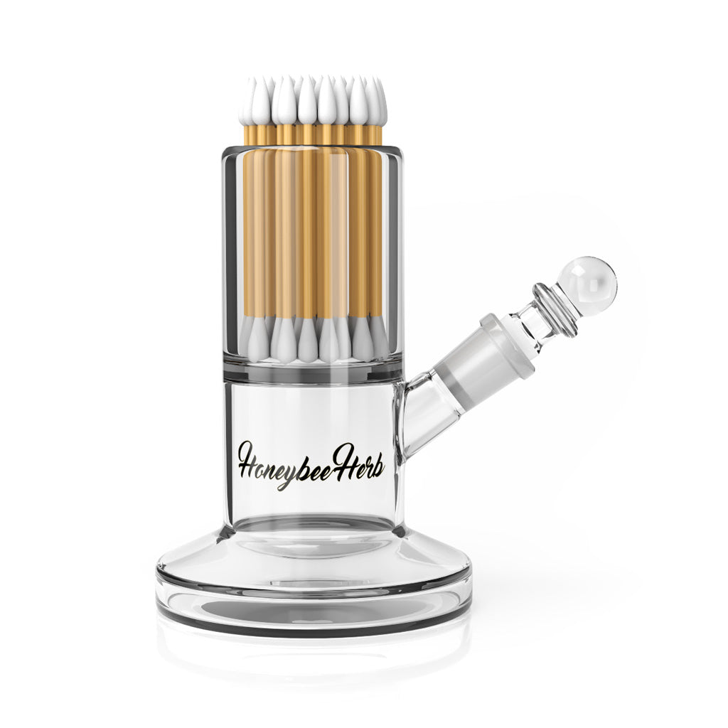 Honeybee Herb Lux ISO Glass Station - Sleek Dab Cleaning Supply