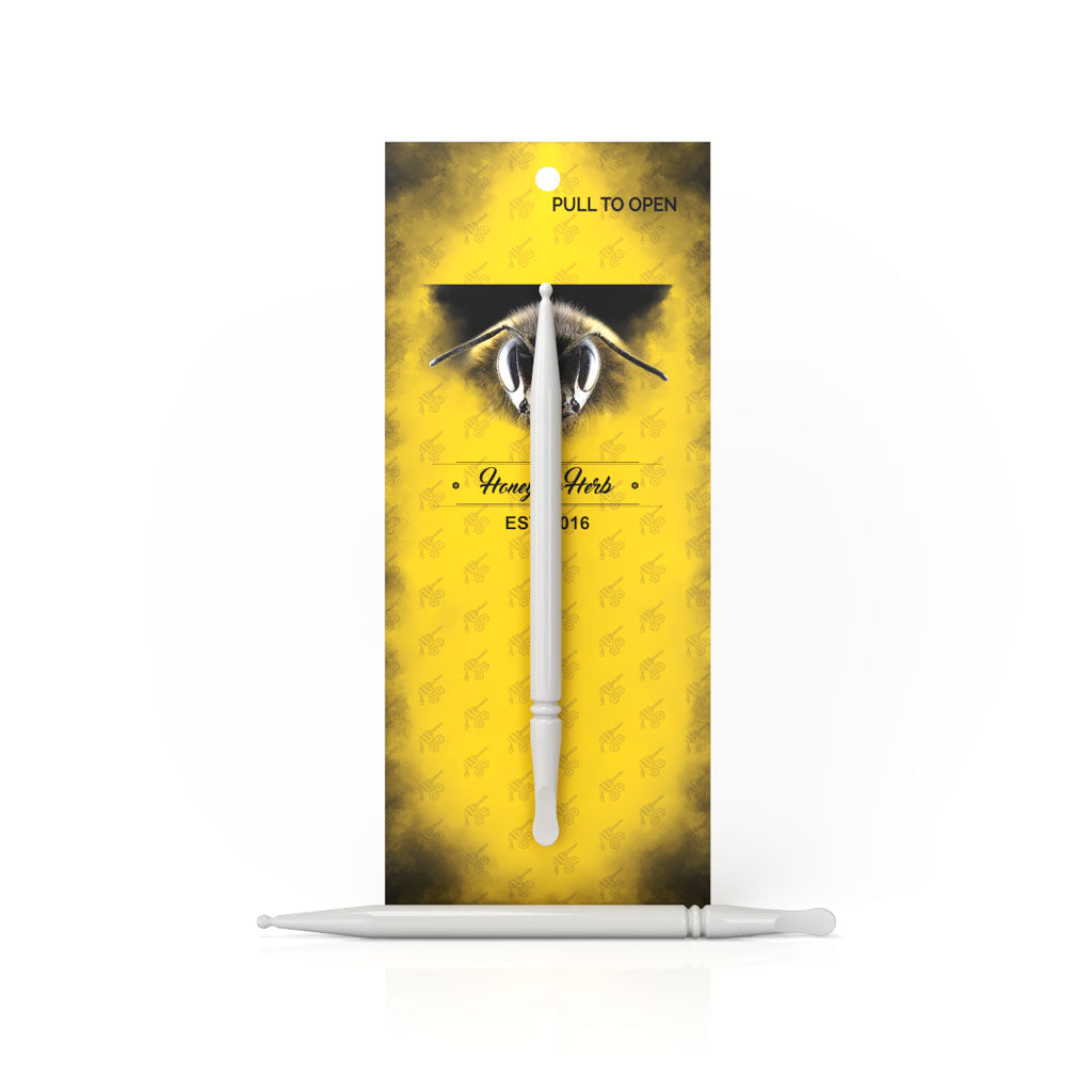 Honeybee Herb Dual-Sided Ceramic Dab Tool for Precision Dabbing