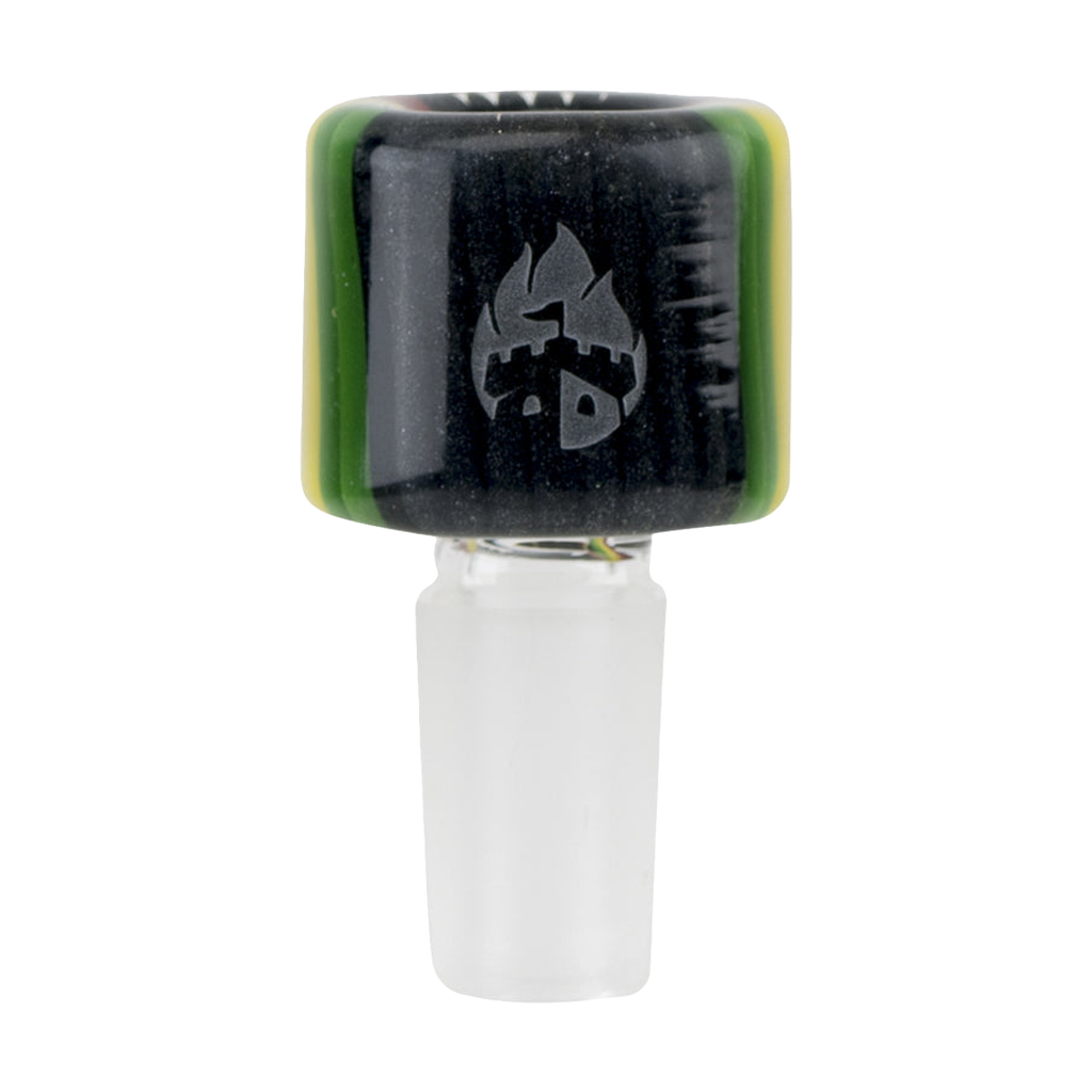 Empire Glassworks Bowl Slide - Steel Rasta