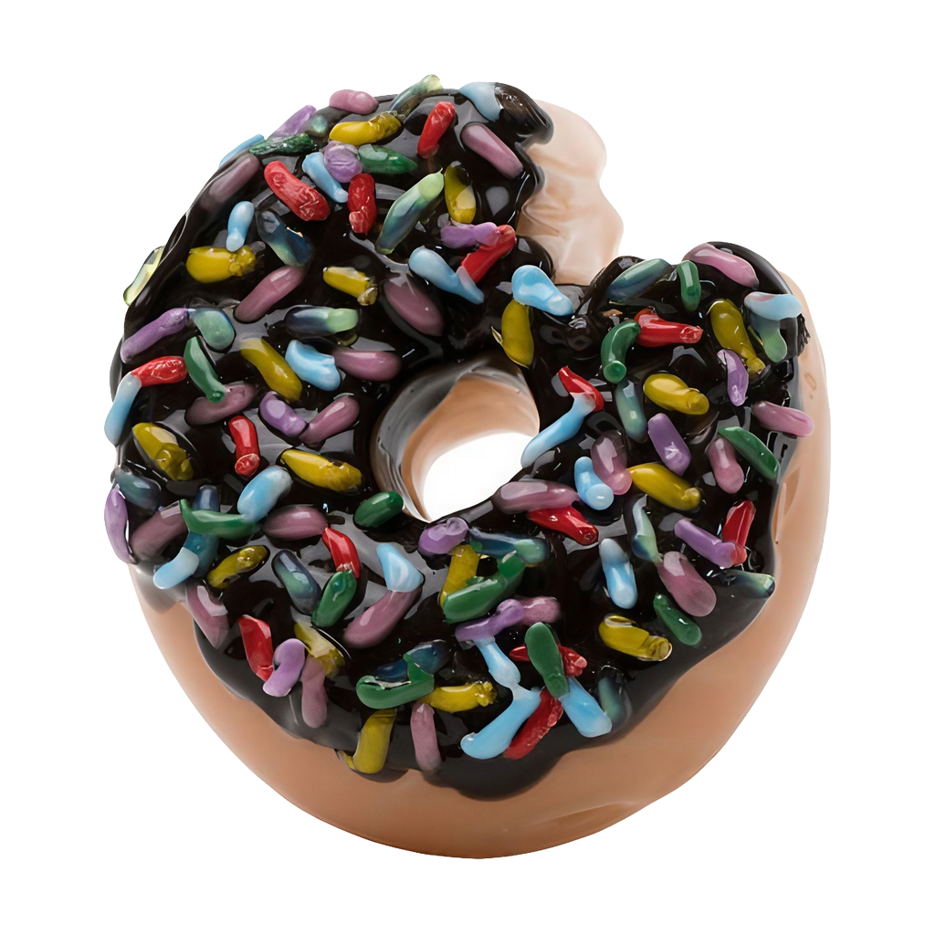 Empire Glassworks Sprinkle Donut Hand Pipe