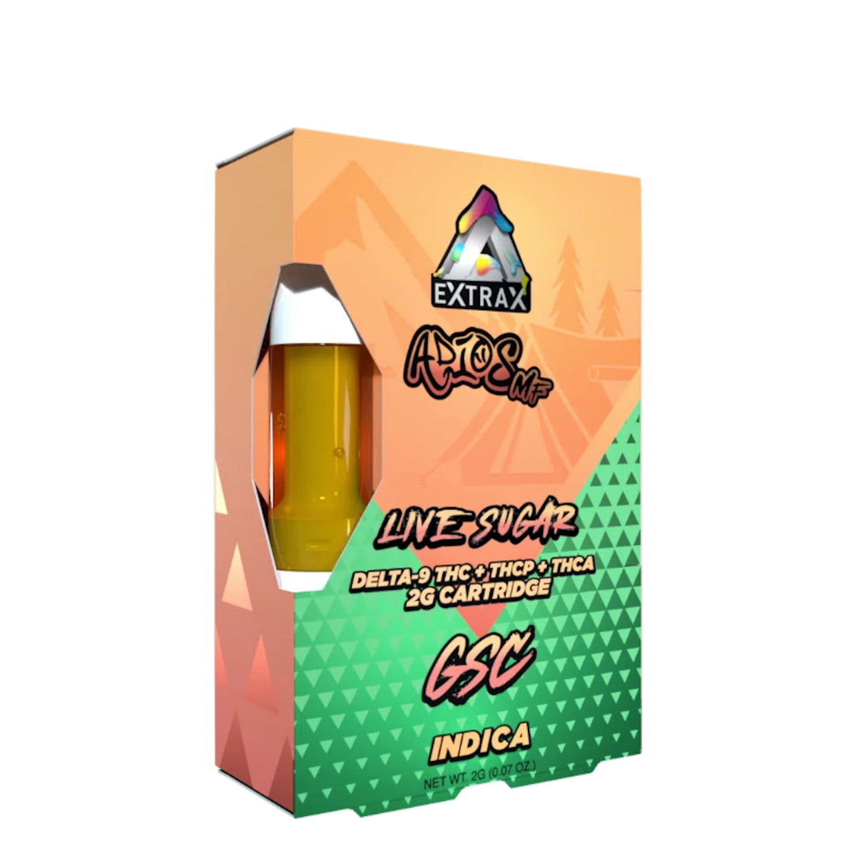 Extrax Adios GSC THC-A Unit - 2000mg