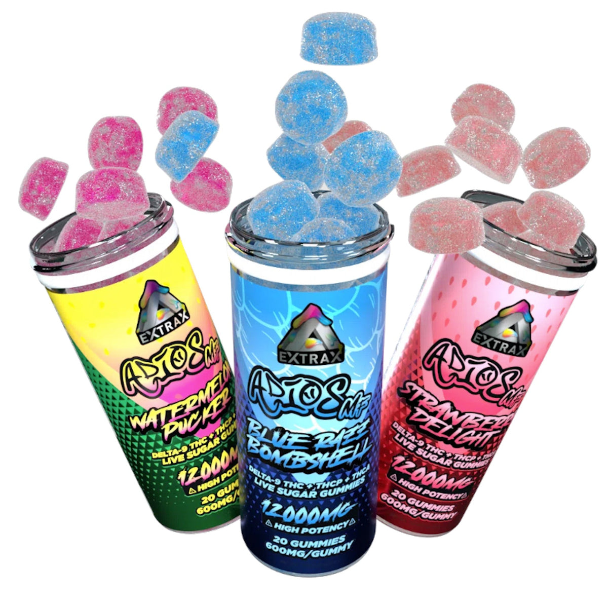 Extrax Adios THC-A Gummies - 12000mg