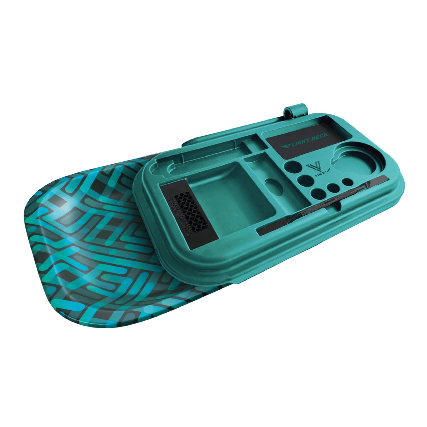 Flight Deck - Slide-On Accessorized Lid w/ Rolling Tray