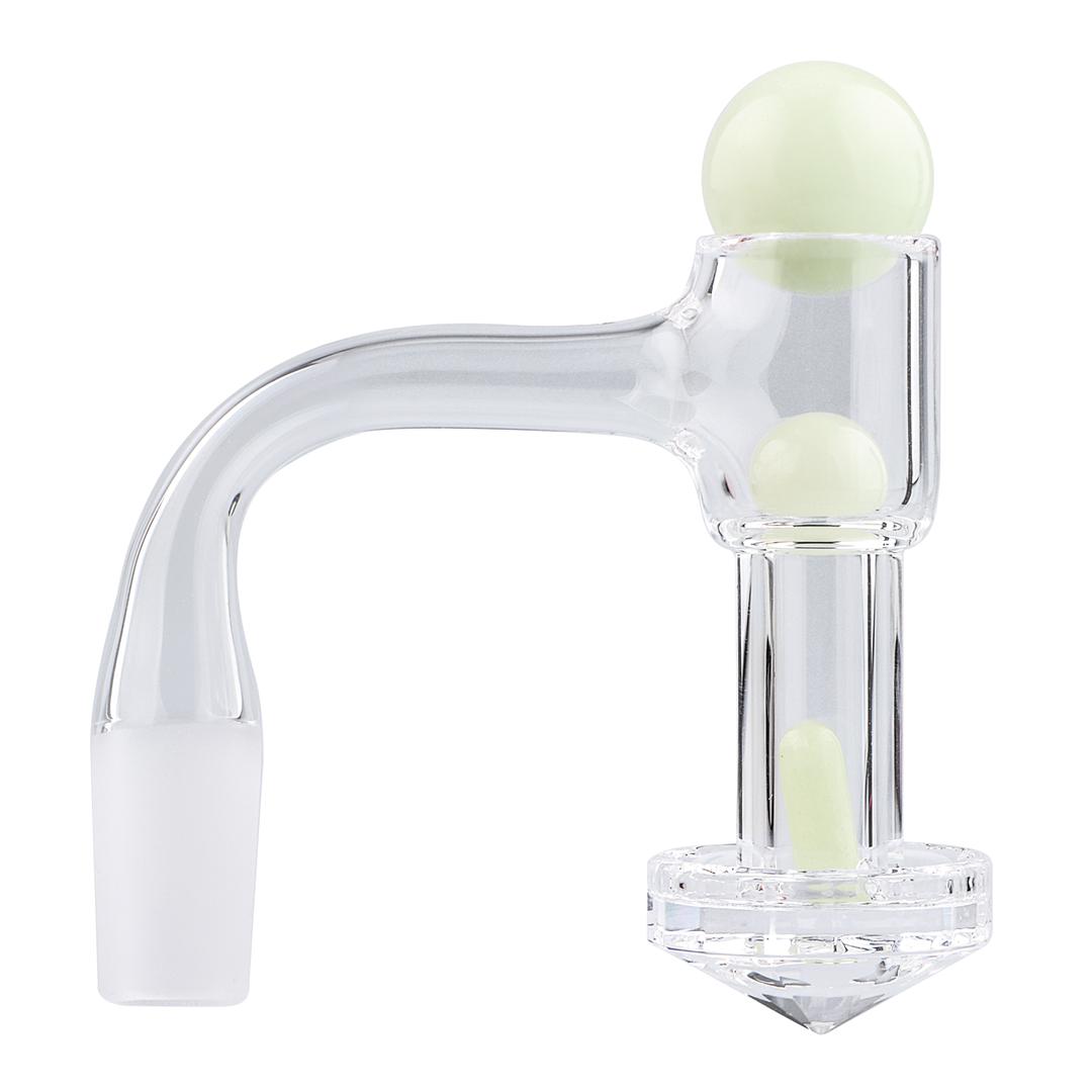 The Stash Shack Glow Diamond Quartz Slurper Banger Set