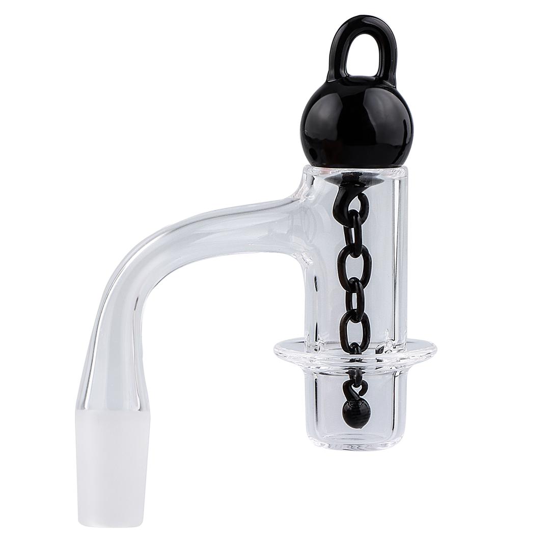 The Stash Shack Halo Blender Quartz Banger Set w/ Chained Carb Cap & Terp Pearl