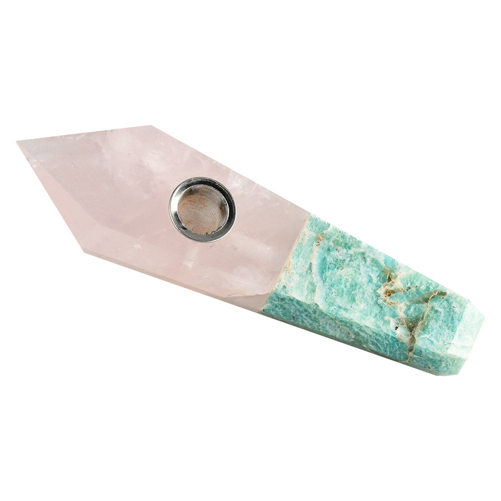Natural Gemstone Mineral Hand Pipe