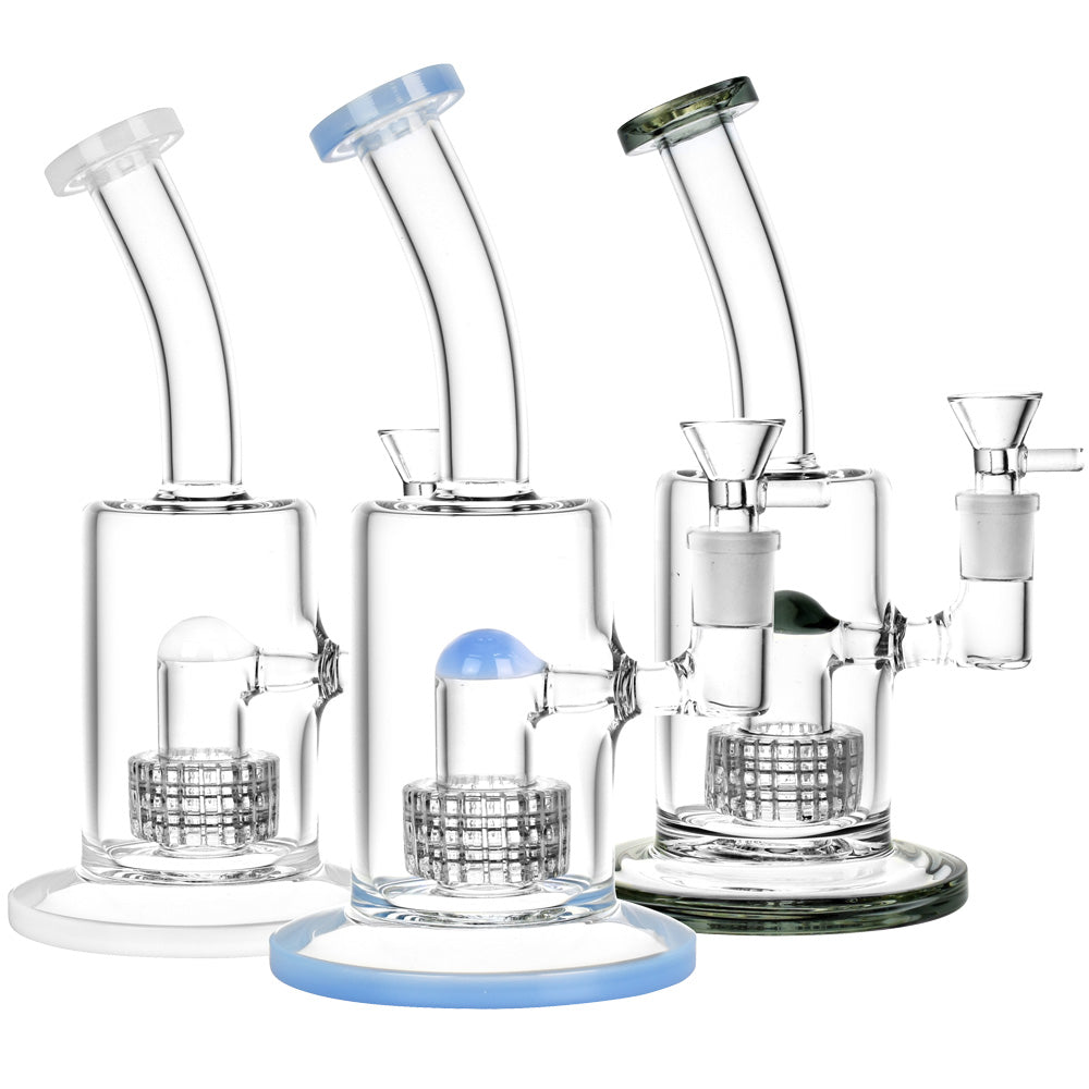 Glacier Matrix Perc Water Pipe | 8.75" | 14mm F