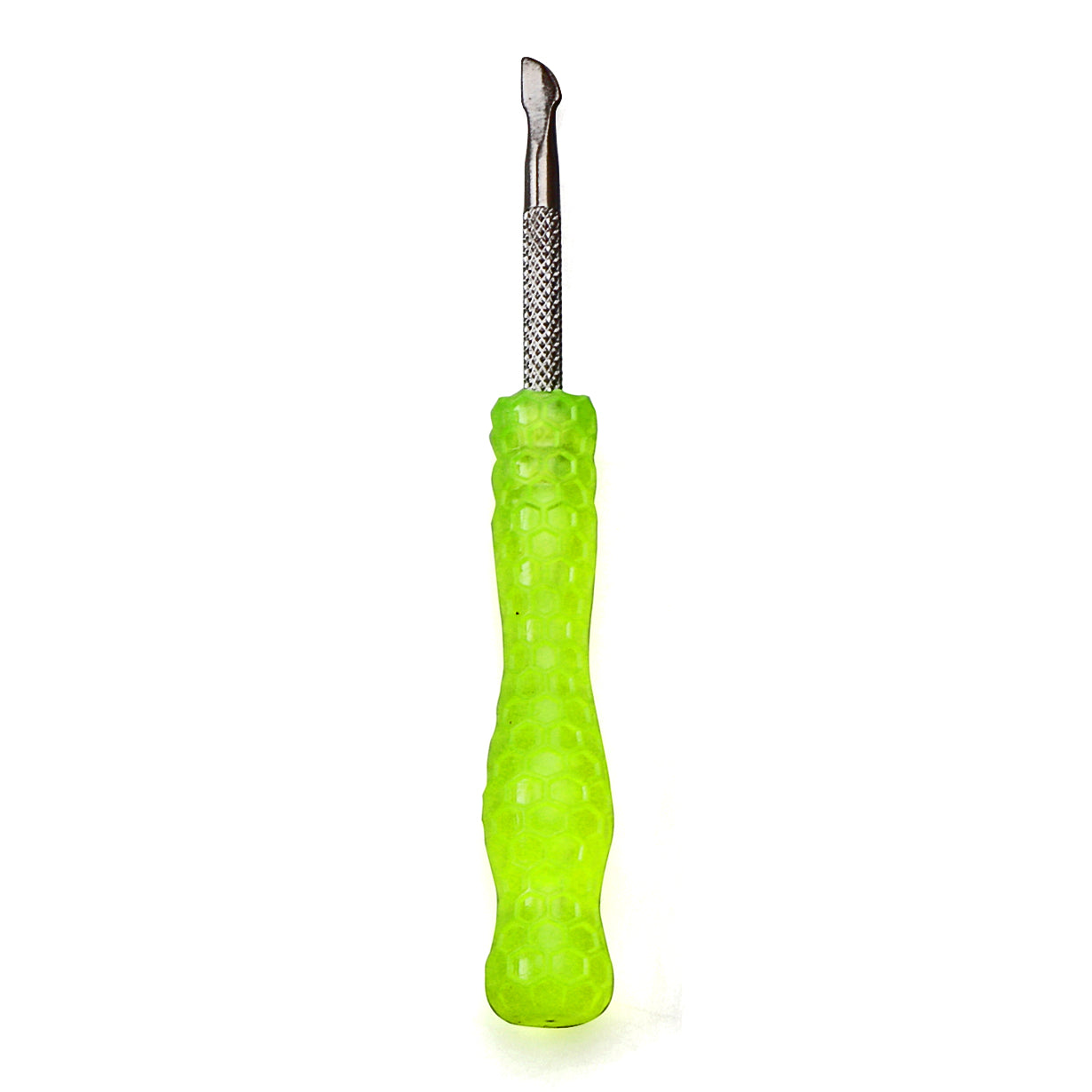 The Stash Shack Glow-In-The-Dark Honeycomb Grip Dab Tool
