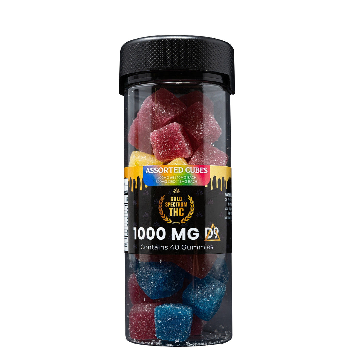 Gold Spectrum Full Spectrum Delta 9 Gummies - 1000mg (40ct)