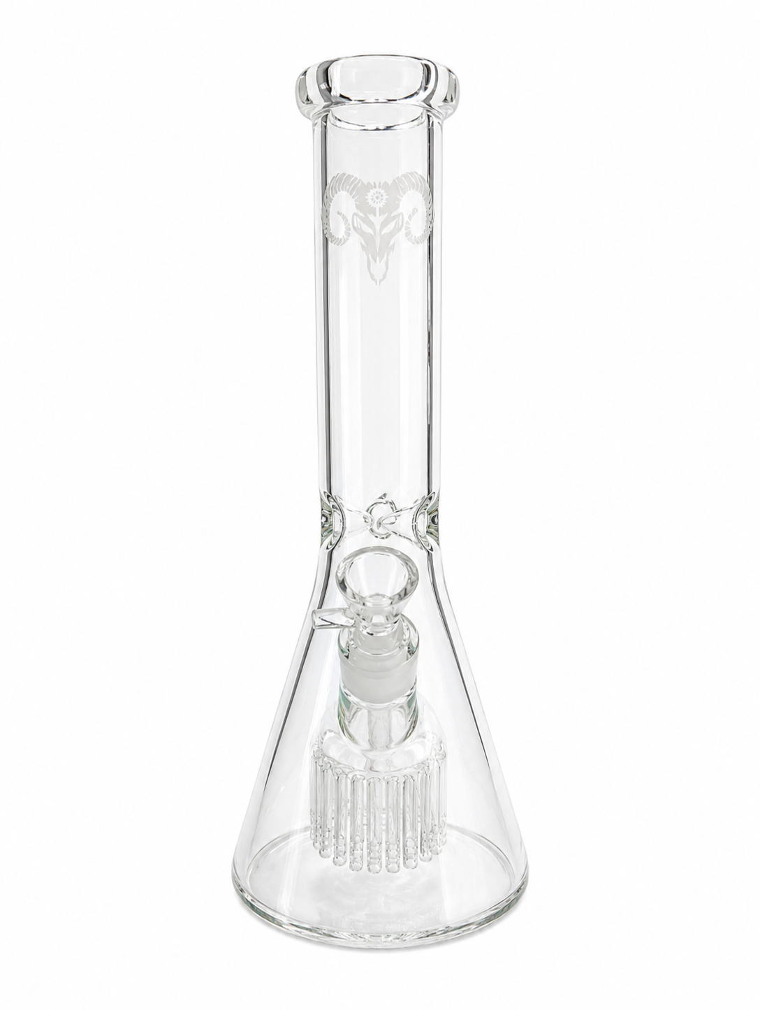 Golden Goat Beaker With Built-In Percolator