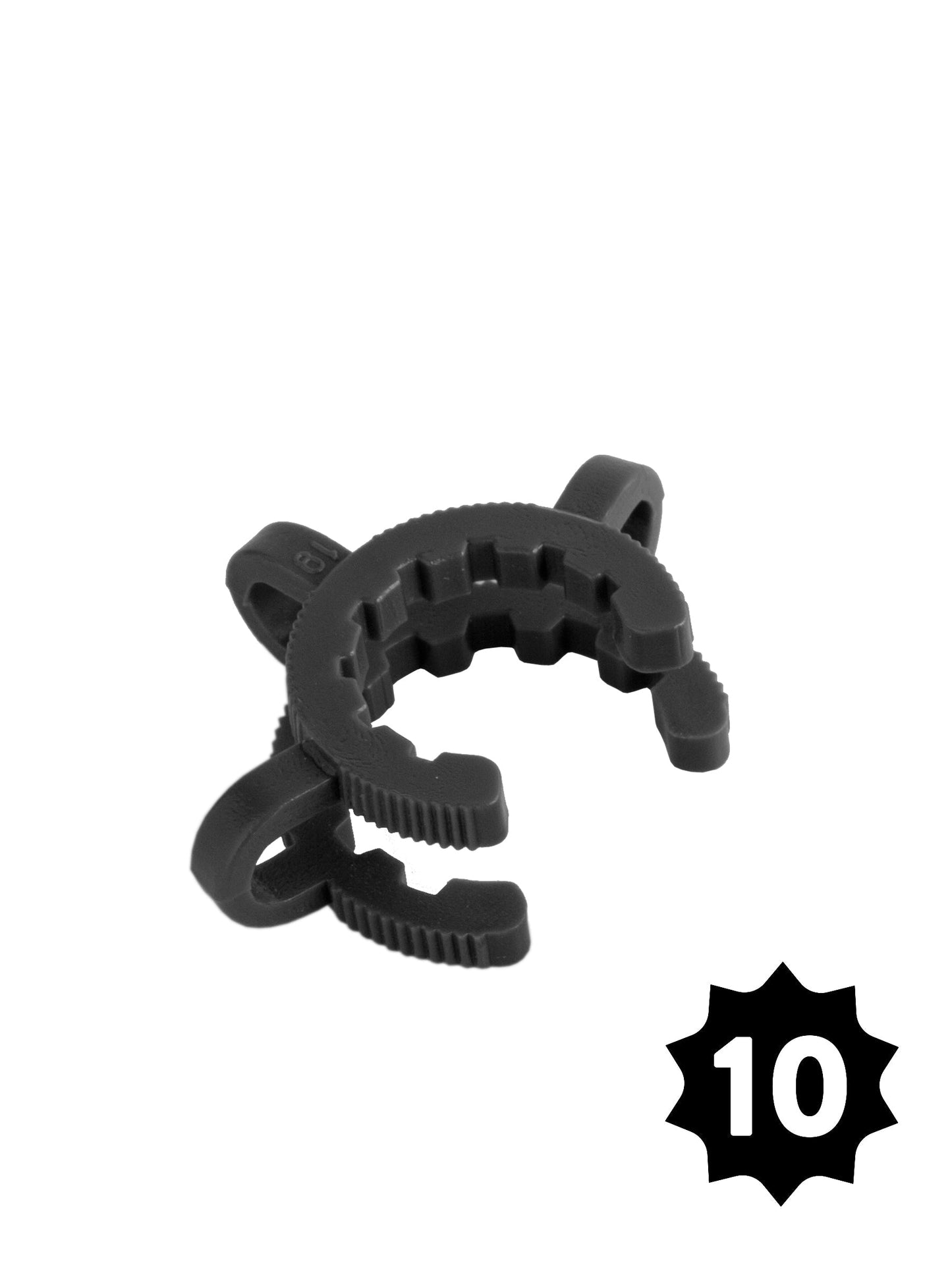 GRAV 34mm Plastic Joint Clamp - Assorted - 10 Pack