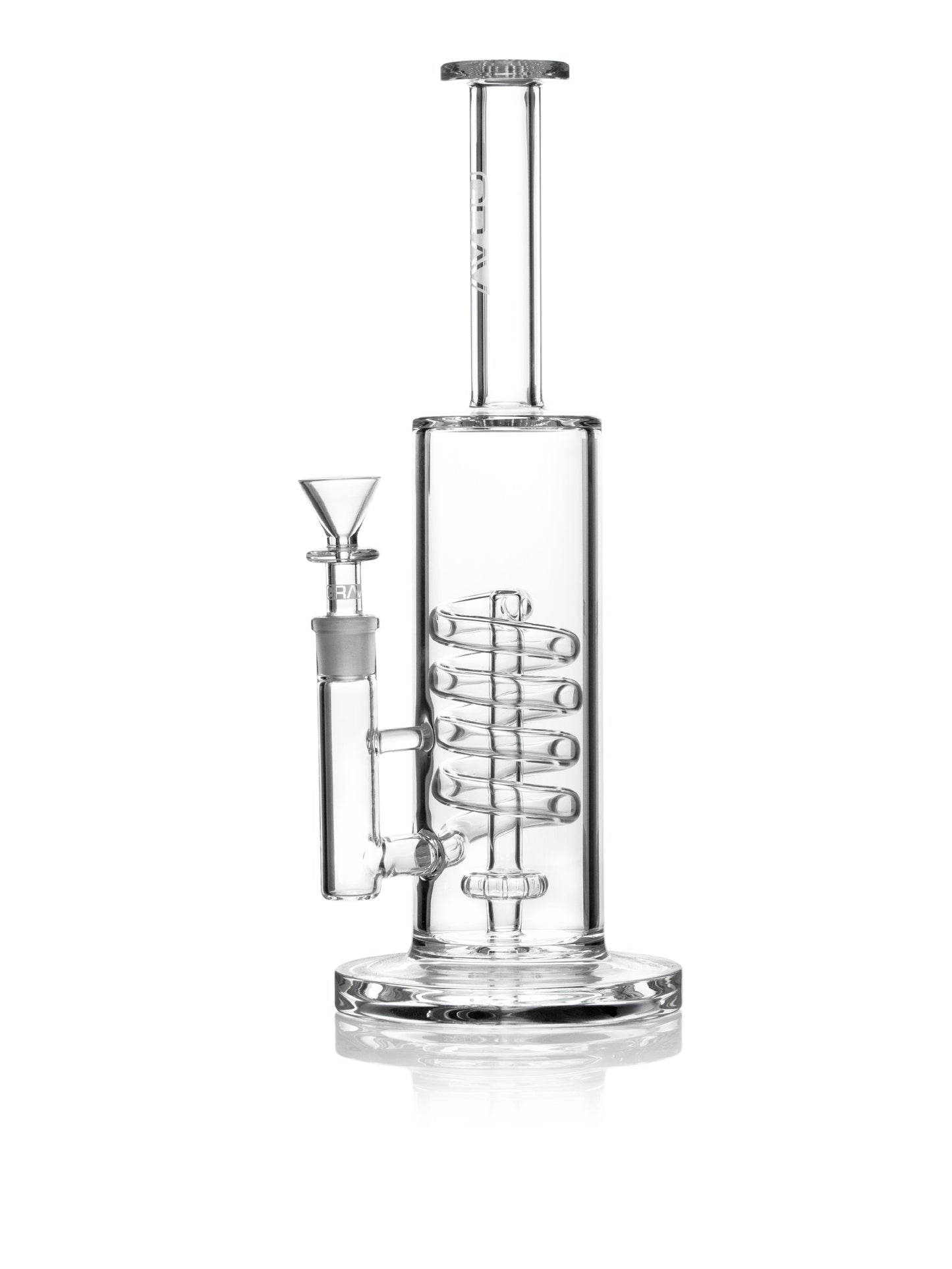 GRAV Clear Coil Showerhead Water Pipe