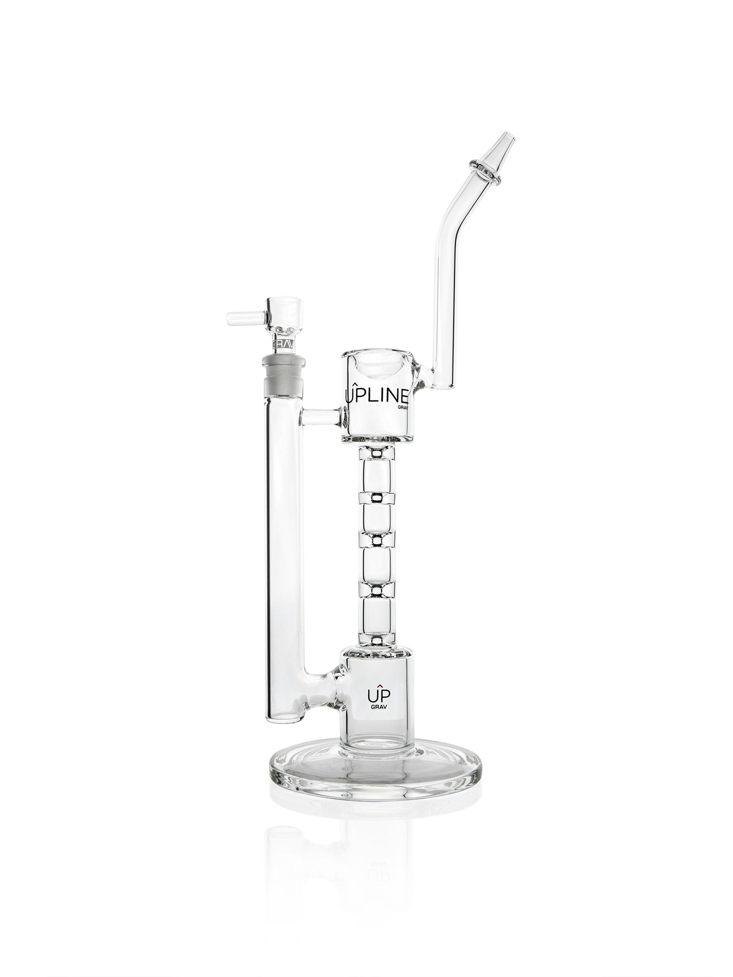 GRAV Upline 12" Ladder Perc Water Pipe with Octobowl