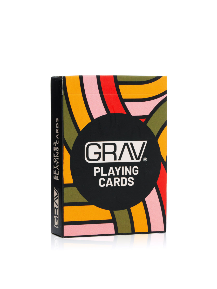 GRAV Retro-Inspired Themed Playing Cards for Game Nights & Magic