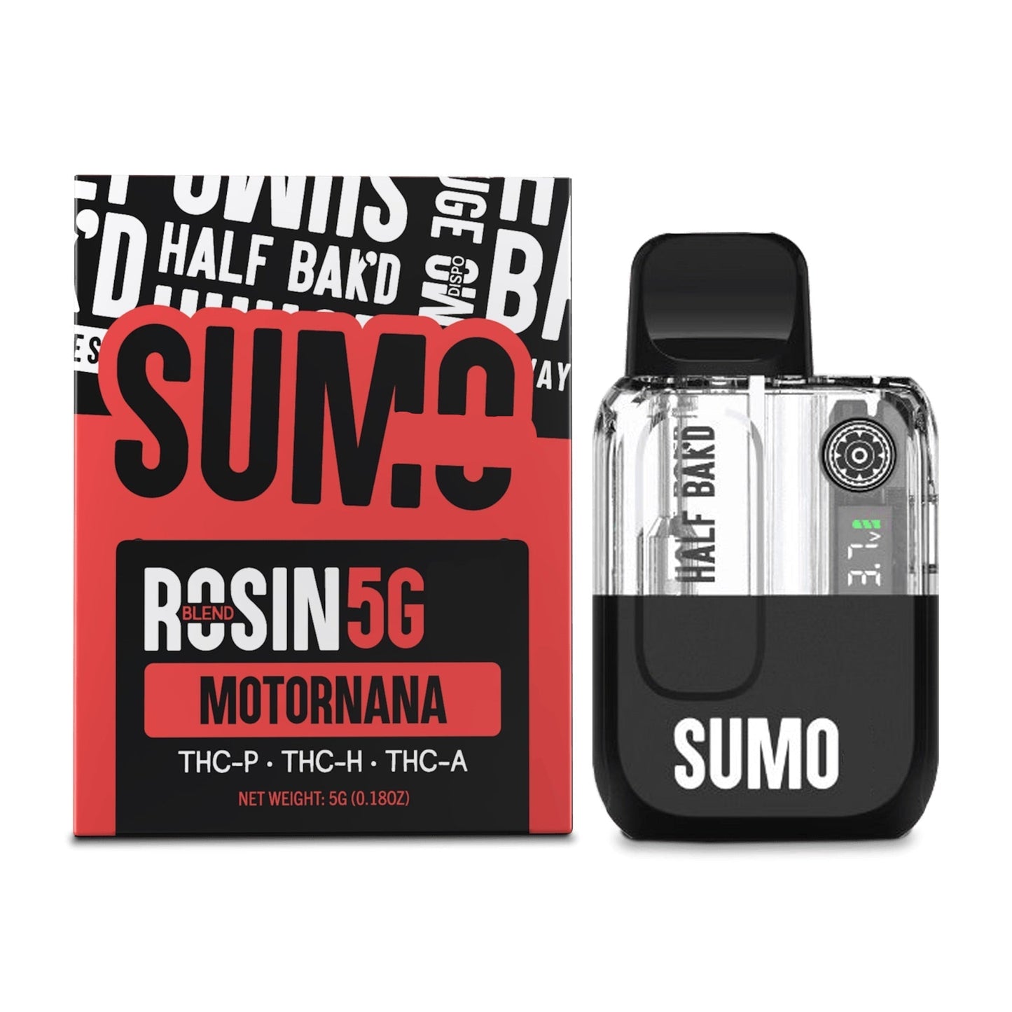 Half Bakd Rosin Blend Sumo Device - 5000mg