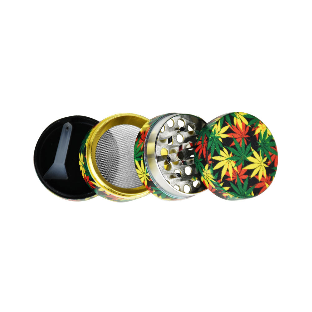 Hemp Leaf Grinders - 12 Pack
