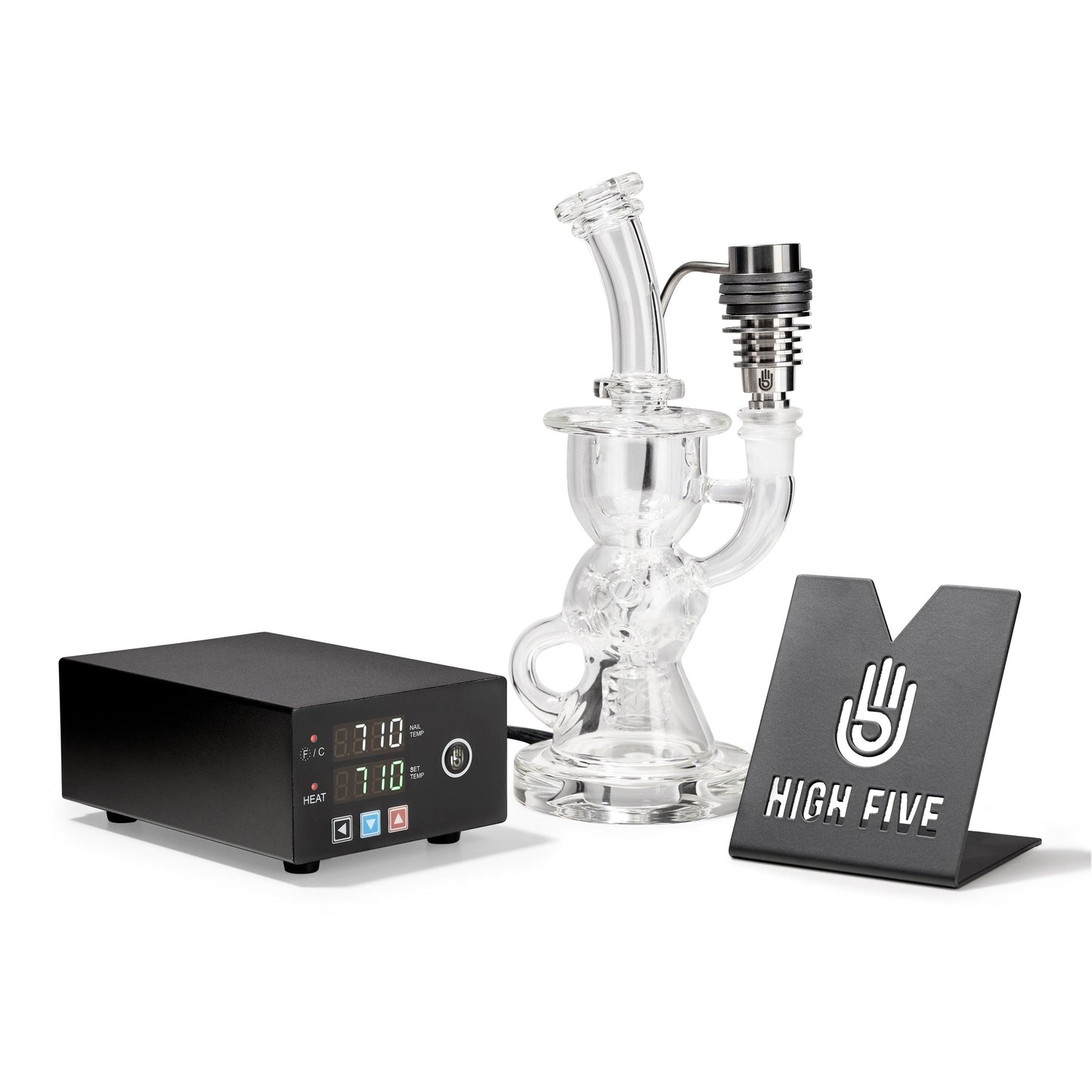 High Five - MICRO E-Nail Titanium Nail & Rig Kit