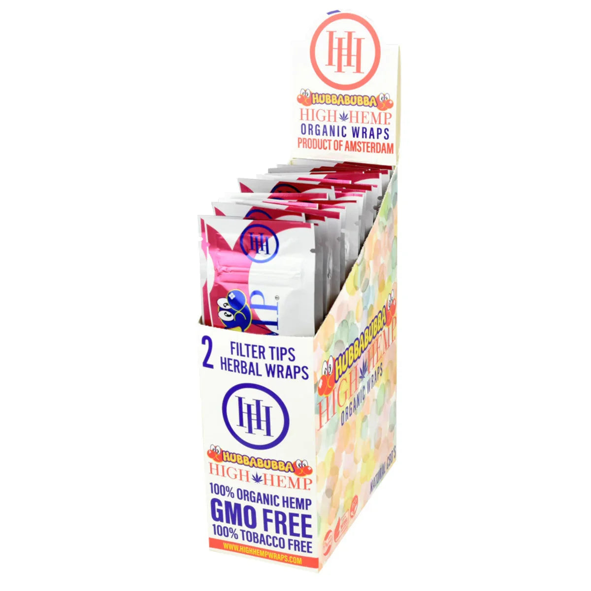 High Hemp Organic Blunt Wraps - 25 Pack