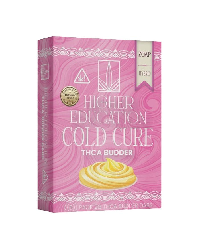 Higher Education Cold Cure THC-A Budder Dabs - 2g