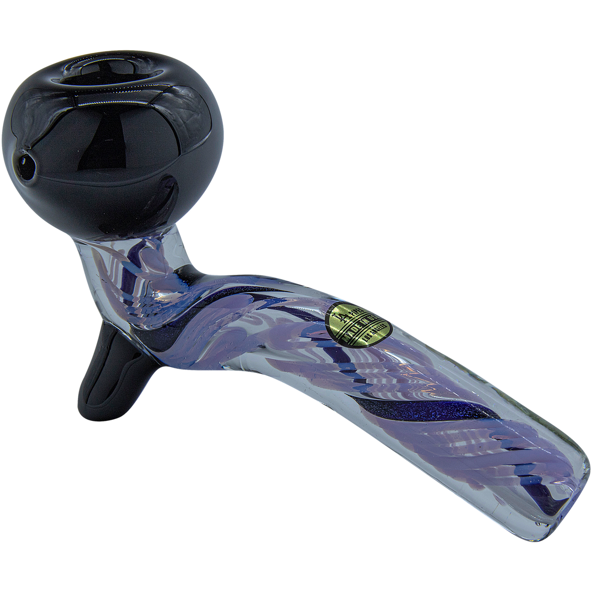 LA Pipes "Galactic Storm" Slime & Dichro Sherlock Pipe