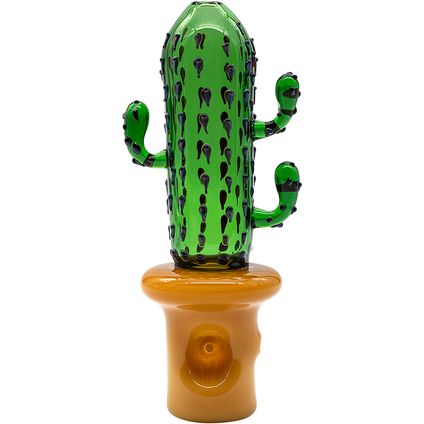 LA Pipes Glass Saguaro Cactus Pipe