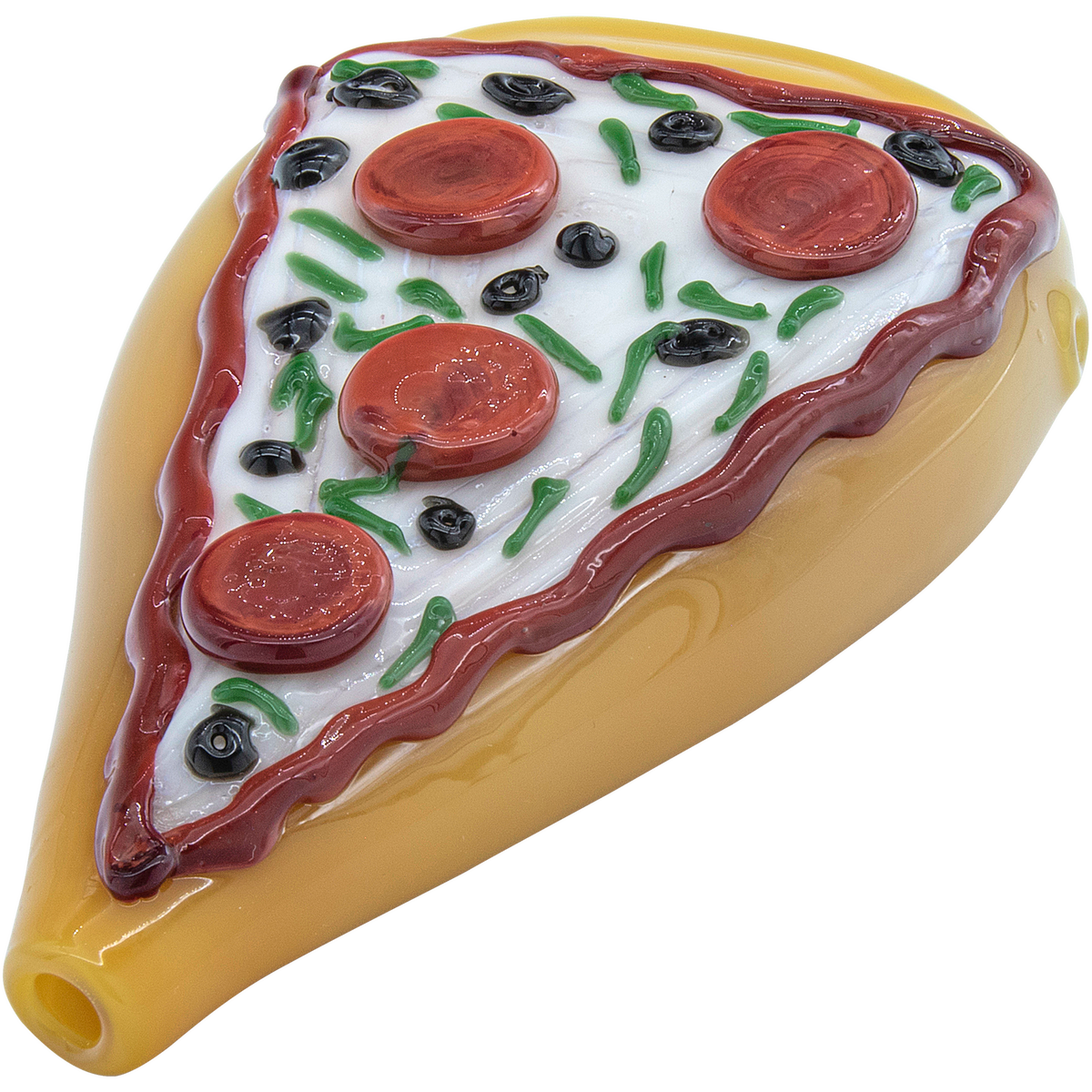 LA Pipes "Potperoni" Glass Pizza Pipe