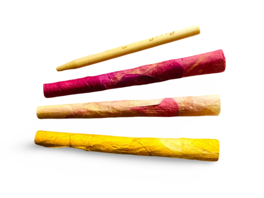 CaliGreenGold LaRosé Organic Rose Petal Blunt Rolls - 2g Variety 3-Pack