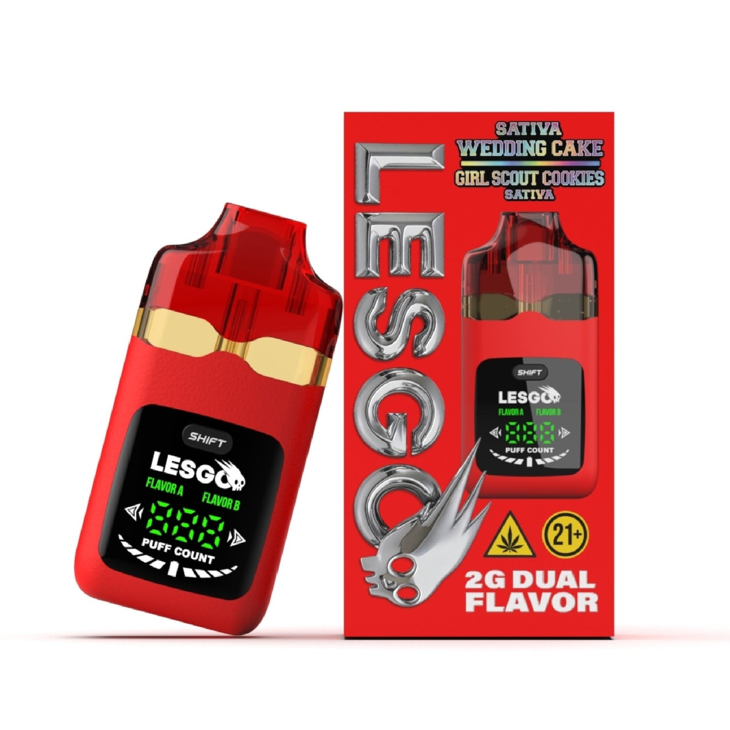 Lesgo Live Resin THC-P Switch Device - 2000mg