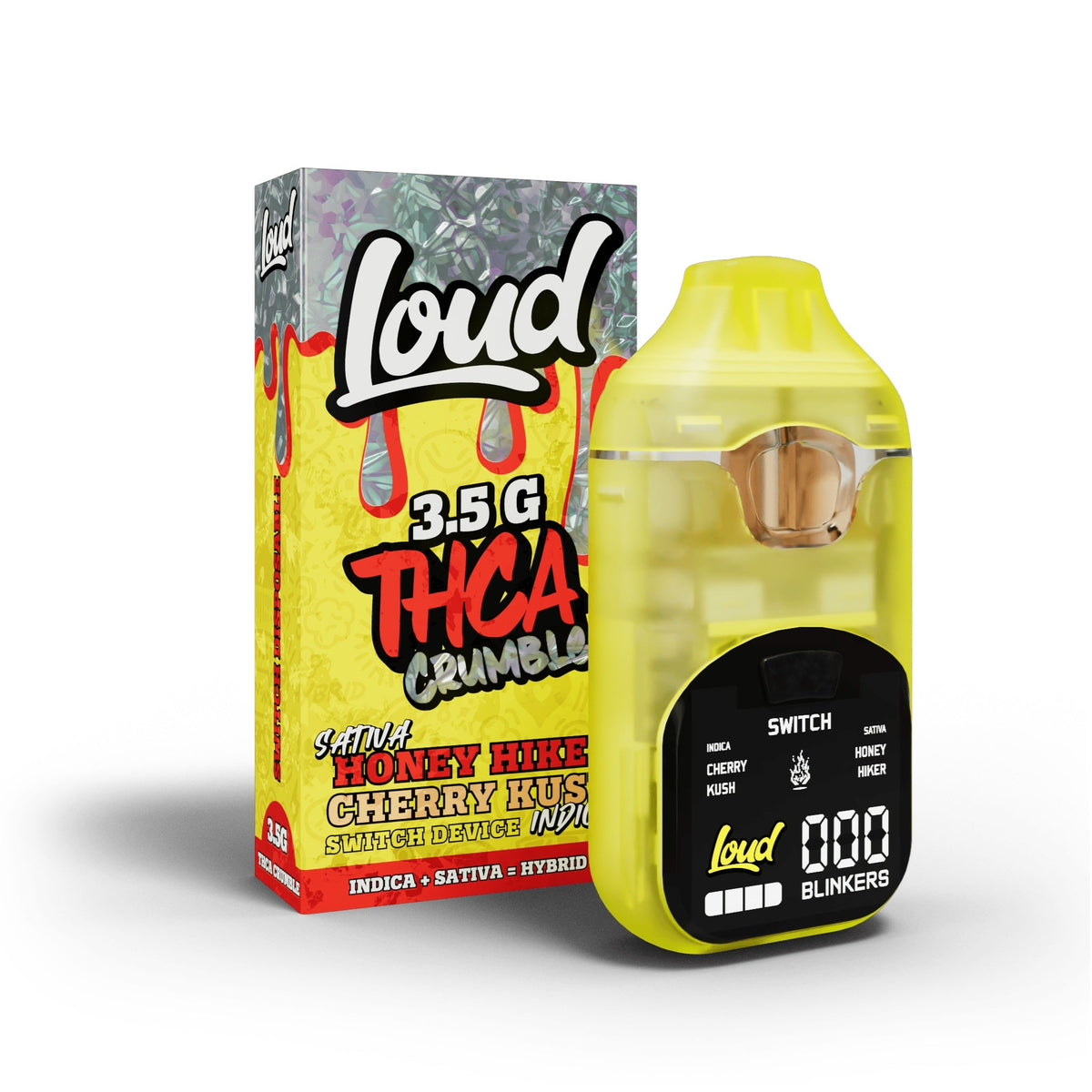 Loud THC-A Crumble Device - 3500mg