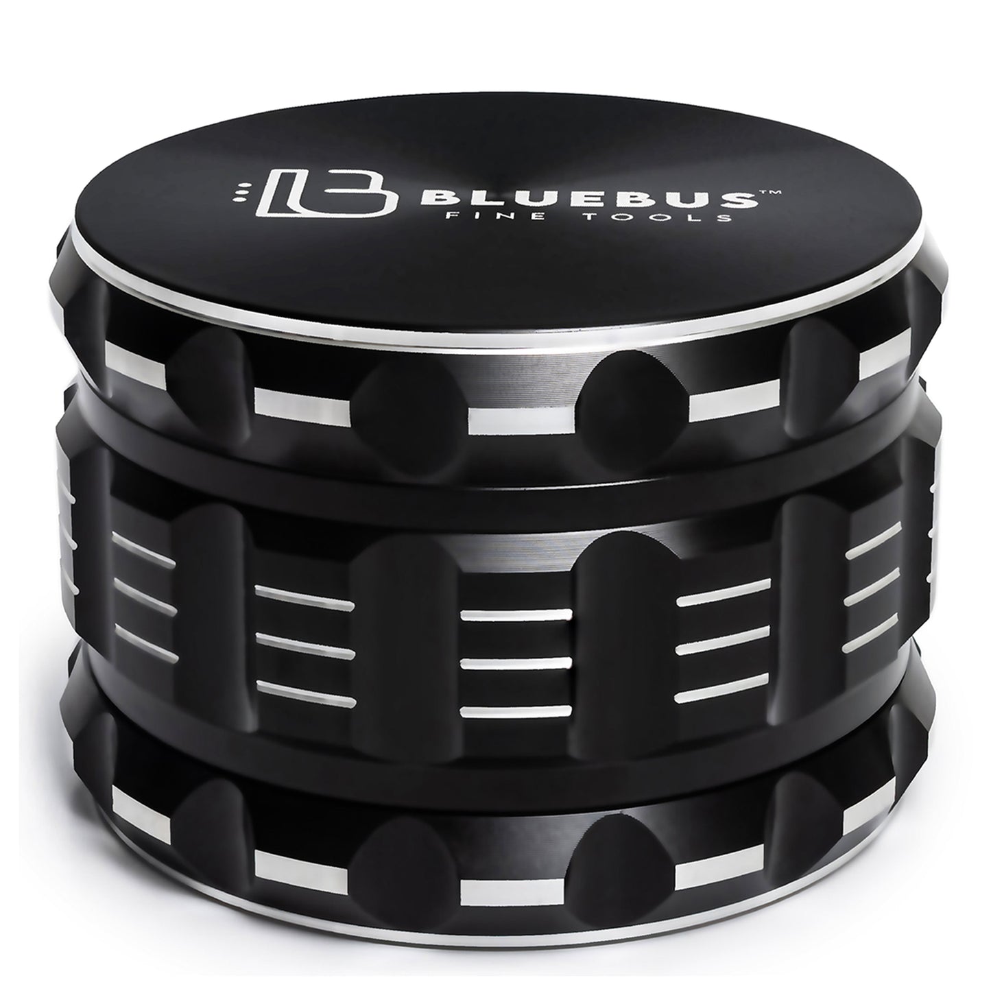 Blue Bus Fine Tools GAC 2.5" Ceramic Coated Herb Grinder - Precision Engineered with Magnetic Lid