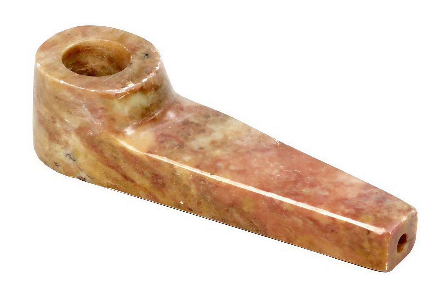 Marble-Colored Stone Pipe