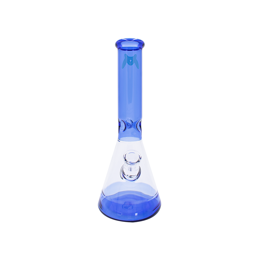 MAV Glass 12" X 44mm Full Color Beaker Bong