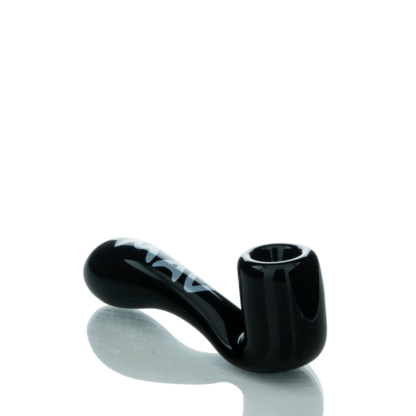 MAV Glass 5" Sherlock Vibrant Hand Pipe with Deep Bowl