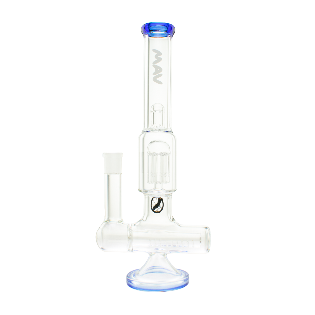 MAV Glass Inline To 8 Arms Tree Perc