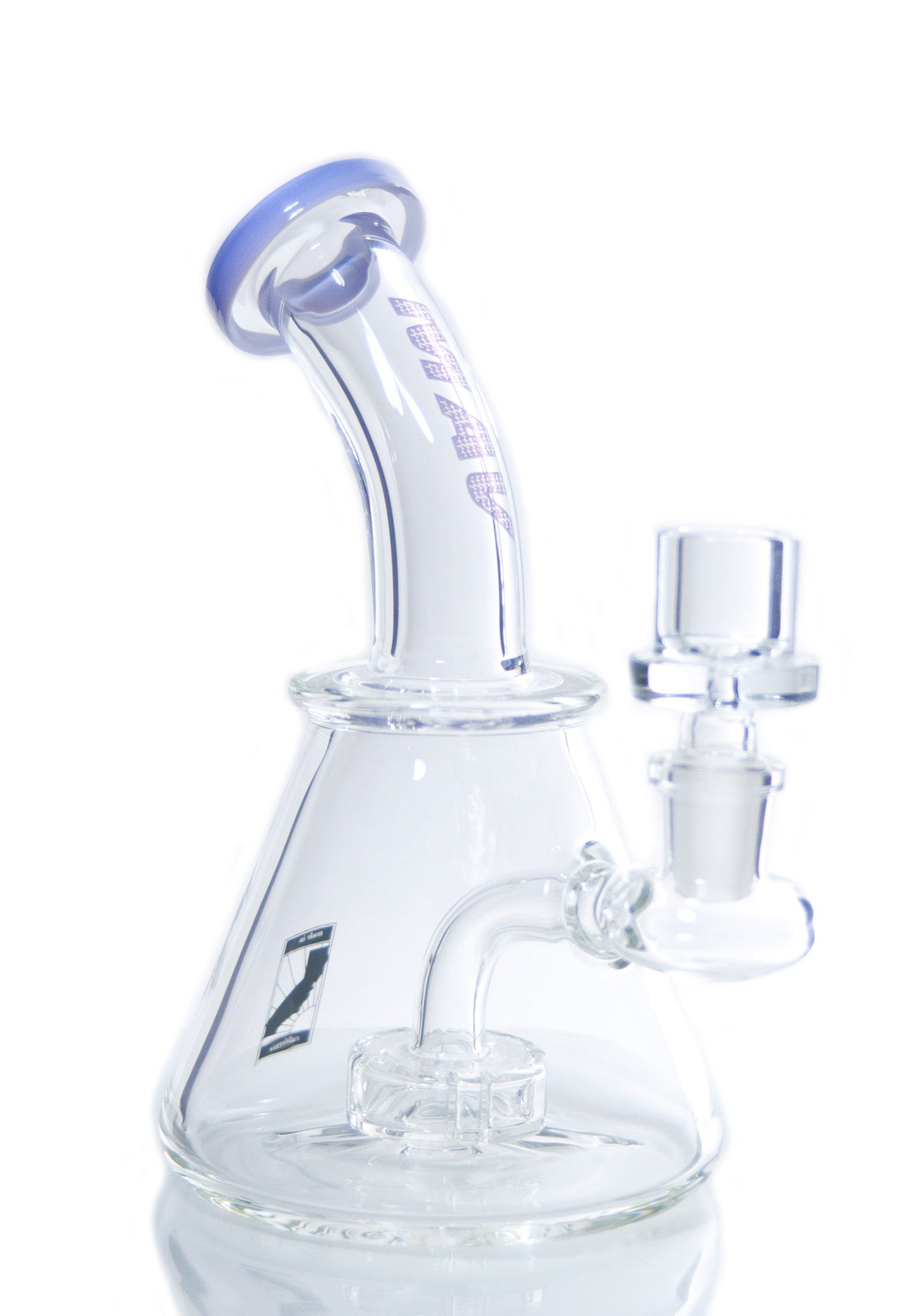MAV Glass Maverick Glass - Beaker Banger Hanger Rig - 7"