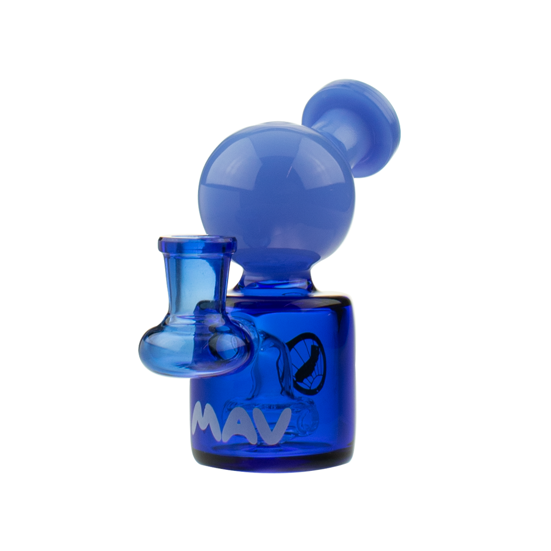 MAV Glass Mini Squig Rig - 4" Portable Dab Rig with 4-Hole Diffuser & 14mm Joint