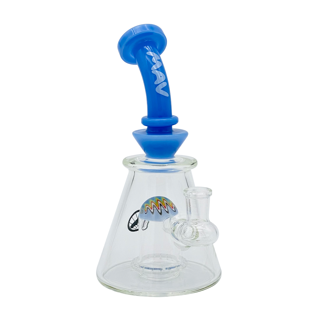 MAV Glass Wig Wag Reversal Ufo Bent Neck Pyramid