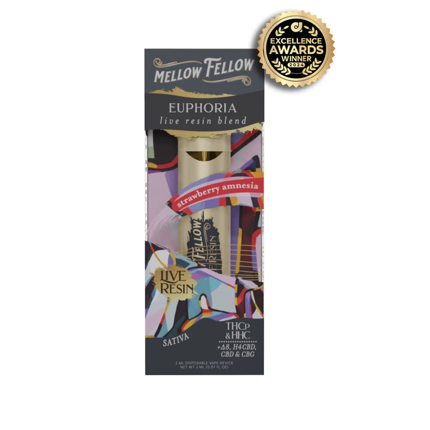 Mellow Fellow Live Resin Device - 2000mg